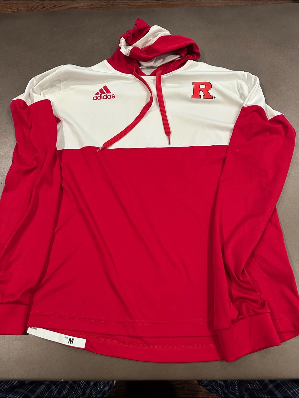 adidas Red Crewneck Shirt with Size M Label